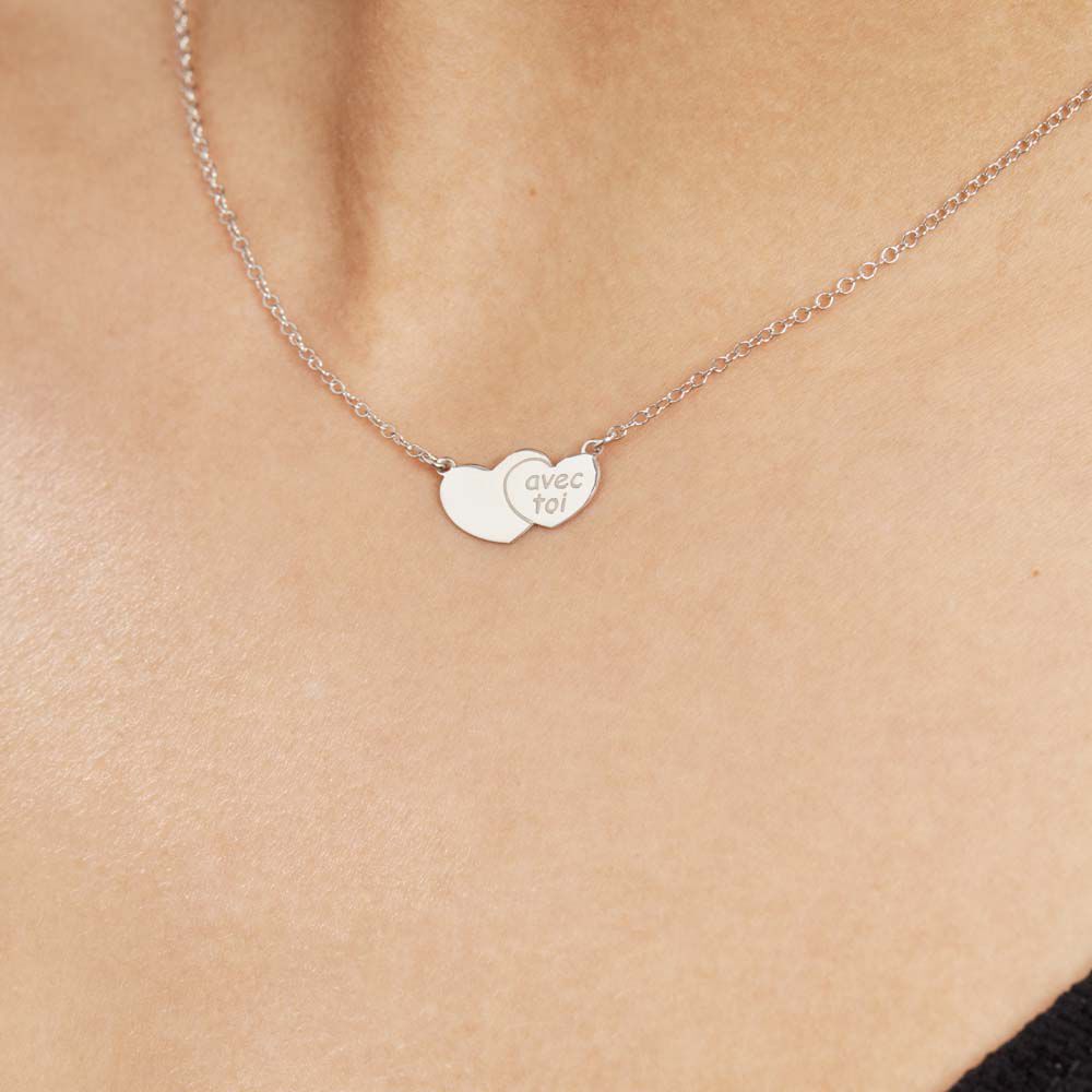 Collier Argent Blanc Tangi - Bijoux personnalisés Femme | Marc Orian