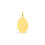 Pendentif Vierge Ovale Or Jaune - Bijoux personnalis&eacute;s Famille | Marc Orian