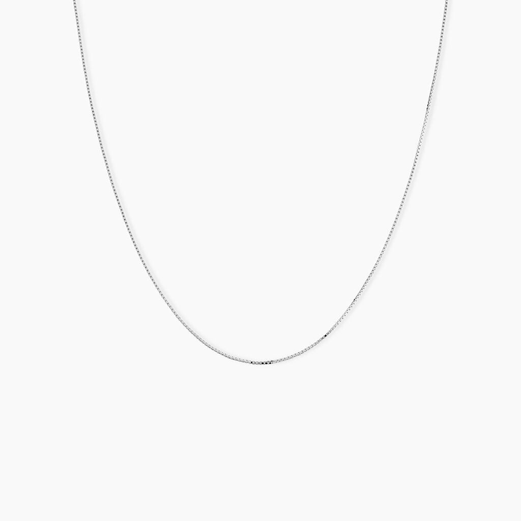 Cha&icirc;ne Igor Maille Venitienne Or Blanc - Chaines Femme | Marc Orian