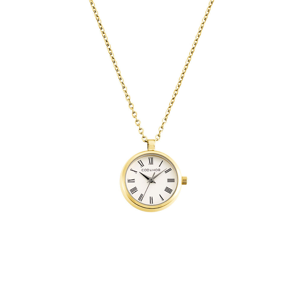 Montre Codhor Collier Felicie Blanc - Montres étanches Femme | Marc Orian