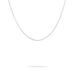 Cha&icirc;ne Imad Maille Gourmette Or Blanc - Chaines Femme | Marc Orian