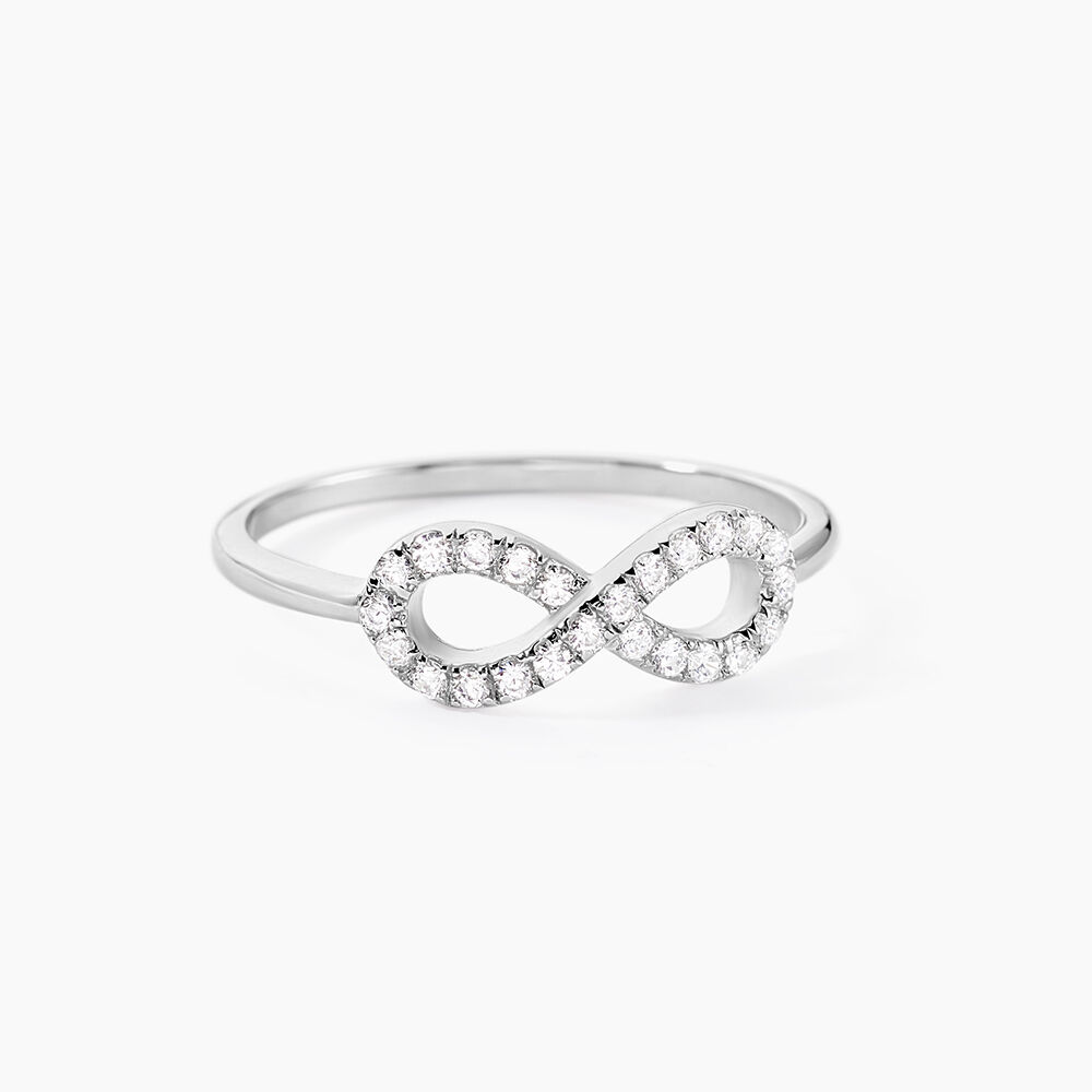 Bague Davila Argent Blanc Oxyde De Zirconium - Bijoux fantaisie Femme | Marc Orian