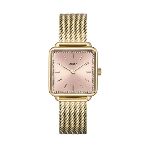 Coffret De Montre Cluse Tetragone Rose - Montres étanches Femme | Marc Orian