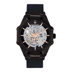 Montre Montignac M Automatique Noir - Montres automatique Homme | Marc Orian