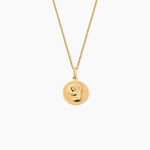 Pendentif Mary Argent Dor&eacute; A L'Or 750/1000 - Bijoux fantaisie Femme | Marc Orian
