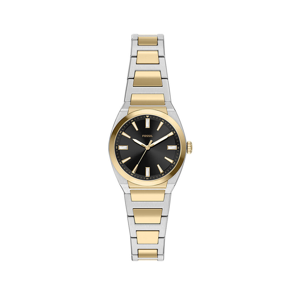 Montre Fossil Everett Femme Noir - Montres &eacute;tanches Femme | Marc Orian