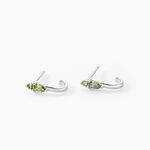 Cr&eacute;oles Desert Argent Blanc Oxyde De Zirconium - Cr&eacute;oles Femme | Marc Orian