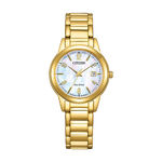 Montre Citizen Platform Femme Nacre Blanche - Montres &eacute;tanches Femme | Marc Orian