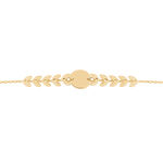Bracelet Plaqu&eacute; Or Jaune Katio - Bracelets Medailles Femme | Marc Orian