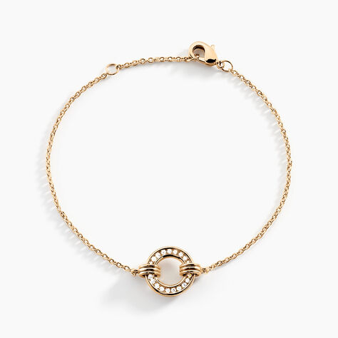 Bracelet Philine Plaqué Or Doré Oxyde De Zirconium - Bracelets chaînes Femme | Marc Orian