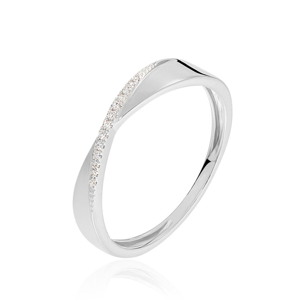 Bague Suzie Or Blanc Diamant - Bagues pierres précieuses Femme | Marc Orian