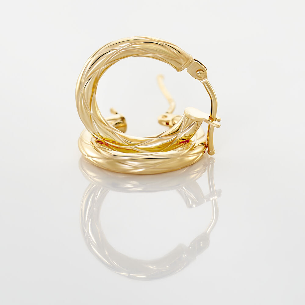 Créoles Anantha Or Jaune - Créoles Femme | Marc Orian