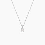 Collier Aphrodite Or Blanc Diamant Synthetique - Colliers avec pierres Femme | Marc Orian
