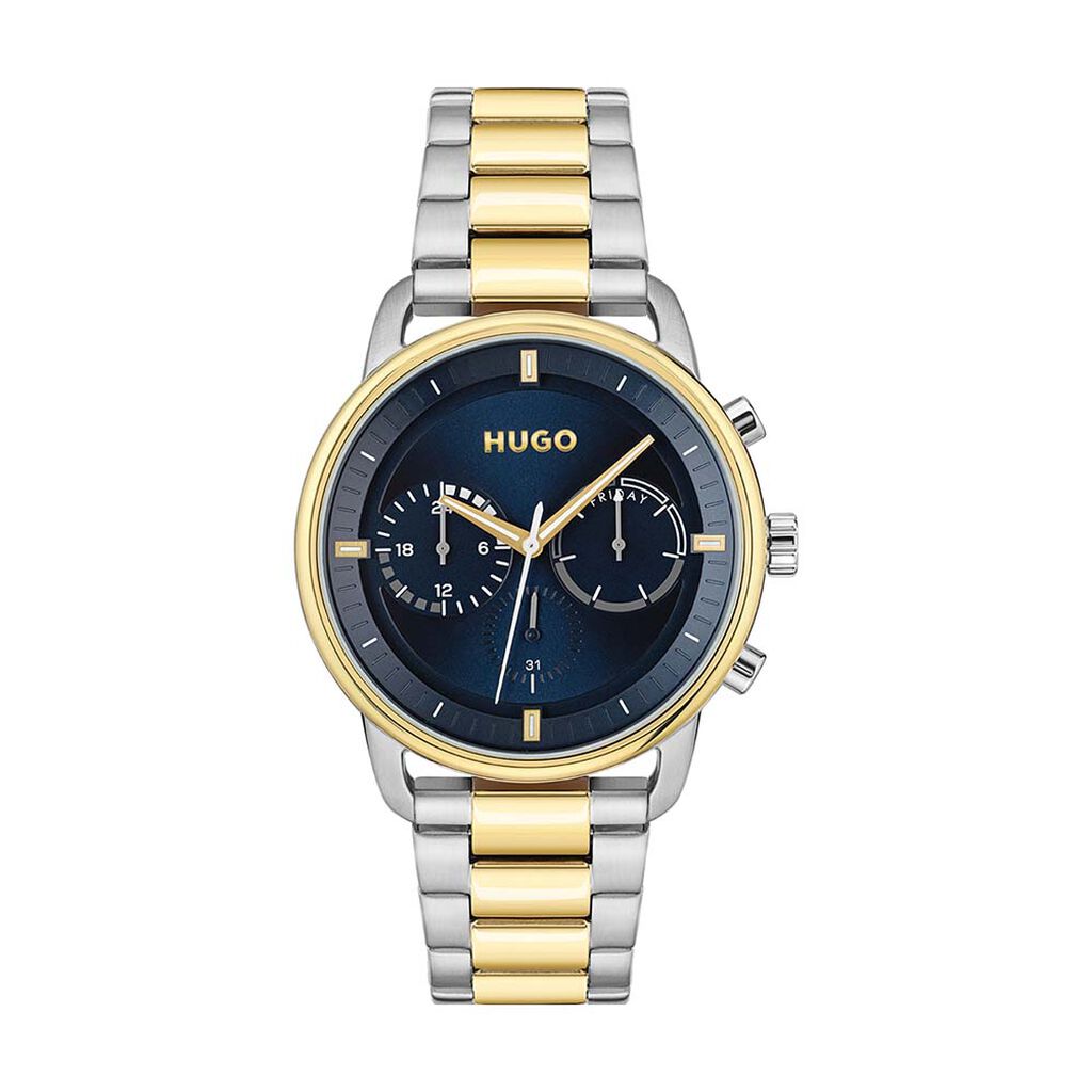 Montre Hugo Advise Bleu - Montres &eacute;tanches Homme | Marc Orian
