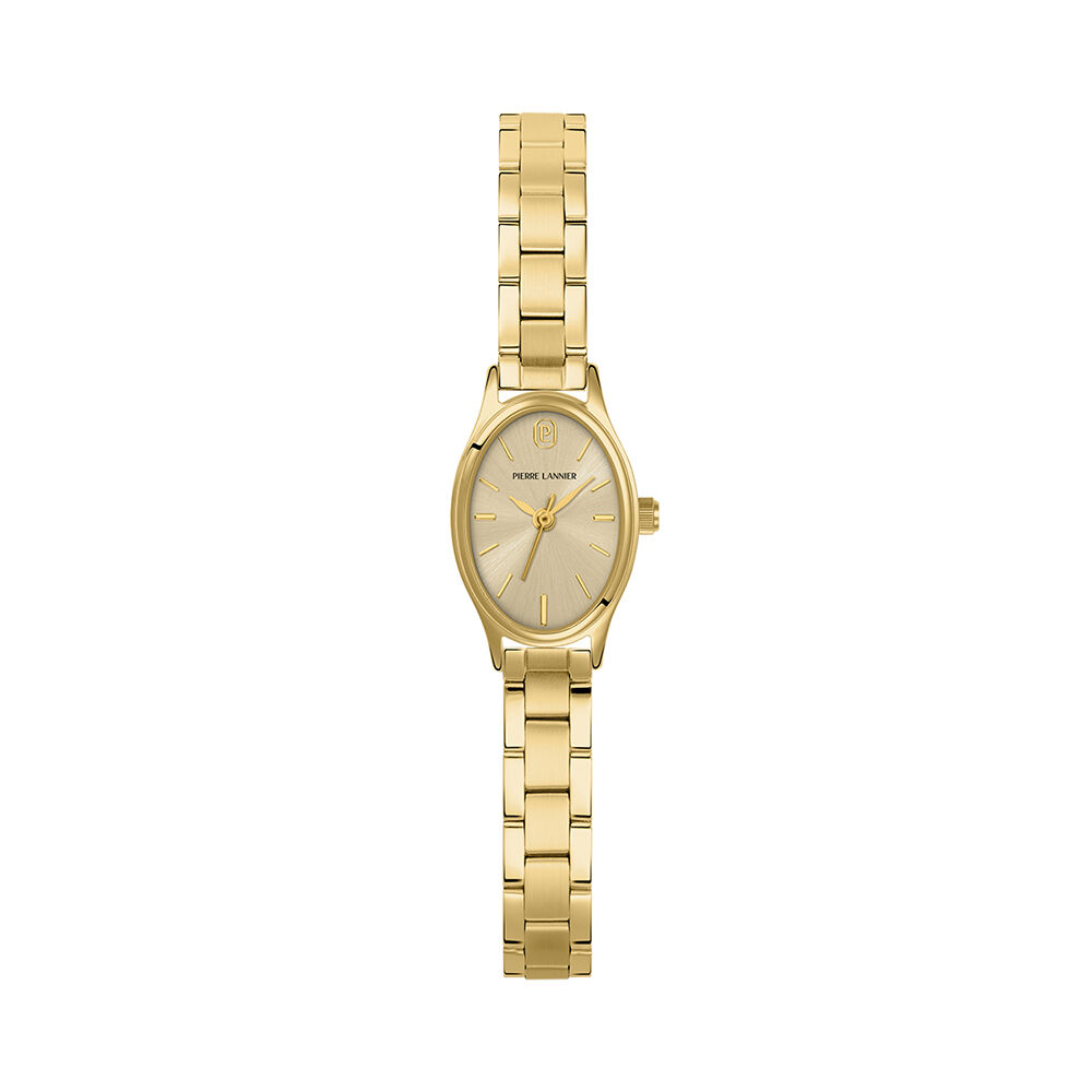 Montre Pierre Lannier Lannier Ovalia Champagne - Montres &eacute;tanches Femme | Marc Orian