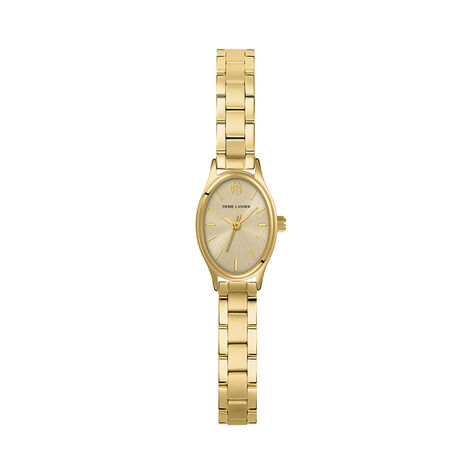 Montre Pierre Lannier Lannier Ovalia Champagne - Montres &eacute;tanches Femme | Marc Orian