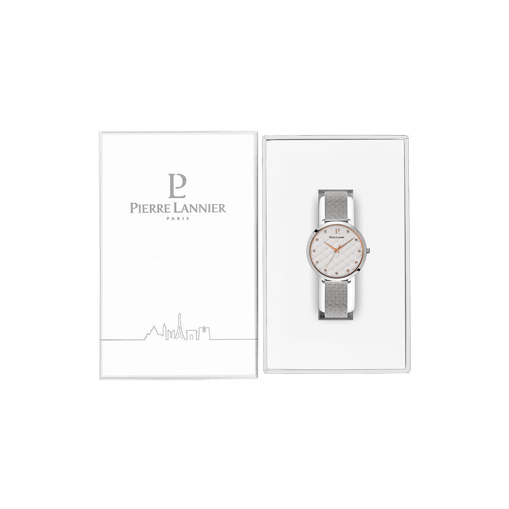 Montre Pierre Lannier Grace Blanc - Montres &eacute;tanches Femme | Marc Orian