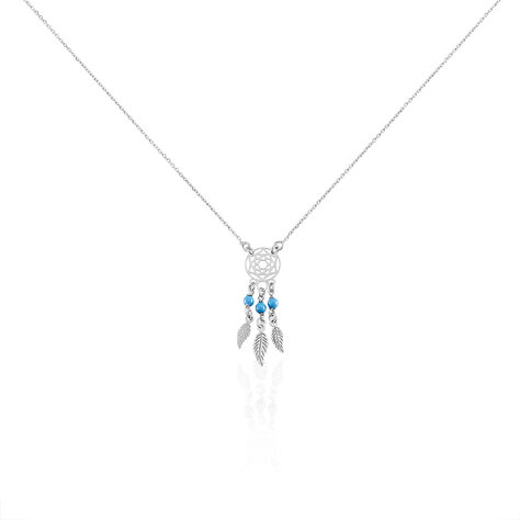 Collier Poehei Argent Blanc Cristaux De Swarovski - Colliers avec pierres Femme | Marc Orian