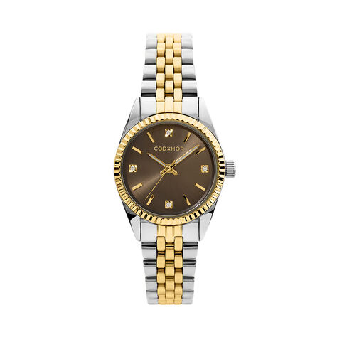 Montre Codhor Sofia Marron - Montres &eacute;tanches Femme | Marc Orian
