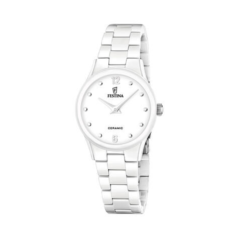 Montre Festina Ceramic 31 Blanc - Montres &eacute;tanches Femme | Marc Orian