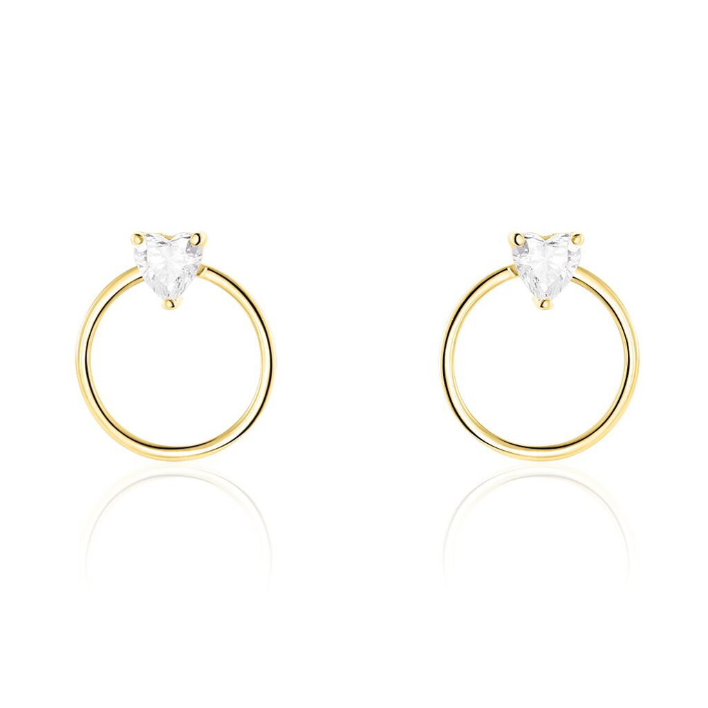 Créoles Kip Or Jaune Oxyde De Zirconium - Créoles Femme | Marc Orian