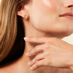 Boucles D'Oreilles Puces Lou Plaqu&eacute; Or Jaune - Puces Femme | Marc Orian