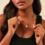 Collier Milina Acier Jaune Cristal - Colliers avec pierres Femme | Marc Orian