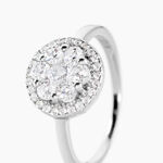 Bague Eryne Argent Blanc Oxyde De Zirconium - Bijoux fantaisie Femme | Marc Orian