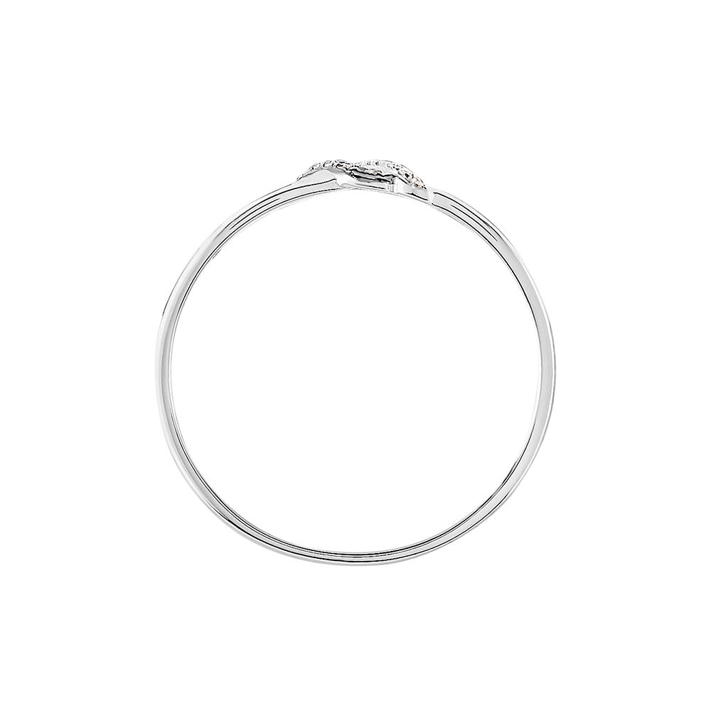 Bague Aline Or Blanc Diamant - Parures de mariage Femme | Marc Orian