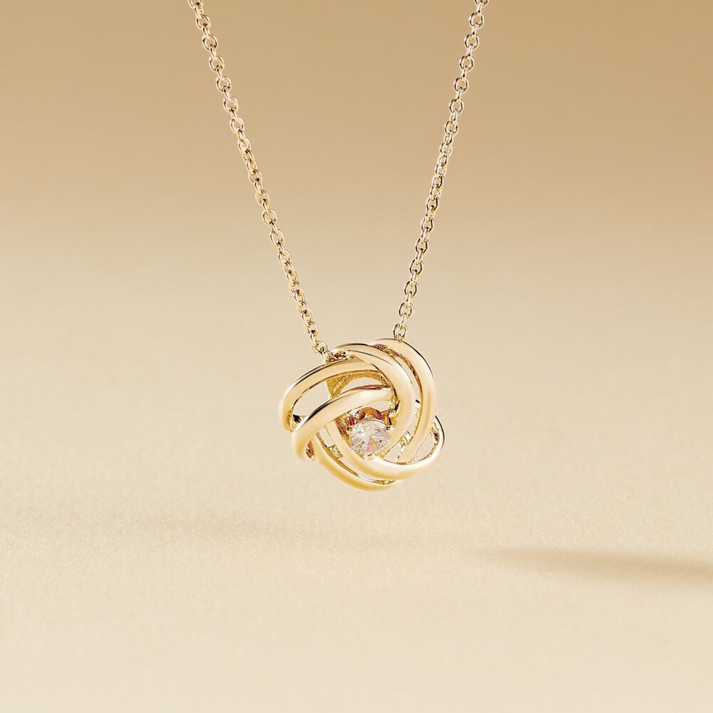 Collier Iwaki Plaqué Or Jaune Oxyde De Zirconium - Colliers avec pierres Femme | Marc Orian