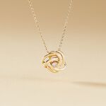 Collier Iwaki Plaqu&eacute; Or Jaune Oxyde De Zirconium - Colliers avec pierres Femme | Marc Orian