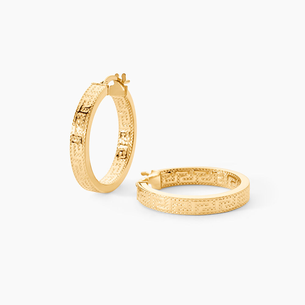 Cr&eacute;oles Ugenie Or Jaune - Cr&eacute;oles Femme | Marc Orian