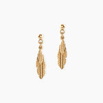 Boucles D'oreilles Pendantes Plaqu&eacute; Or Kai - Pendantes Femme | Marc Orian