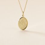 Pendentif Or Jaune Vierge A L'enfant - Bijoux personnalis&eacute;s Unisex | Marc Orian