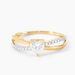 Bague Lonan Or Jaune Oxyde De Zirconium - Solitaires Femme | Marc Orian