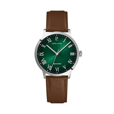 Montre Pierre Lannier Lannier Interval Vert - Montres &eacute;tanches Homme | Marc Orian