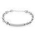 Bracelet Acier Blanc Joanano - Gourmettes Homme | Marc Orian
