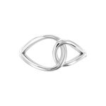 Bague Les Inseparables Argent Blanc - Bijoux fantaisie Femme | Marc Orian