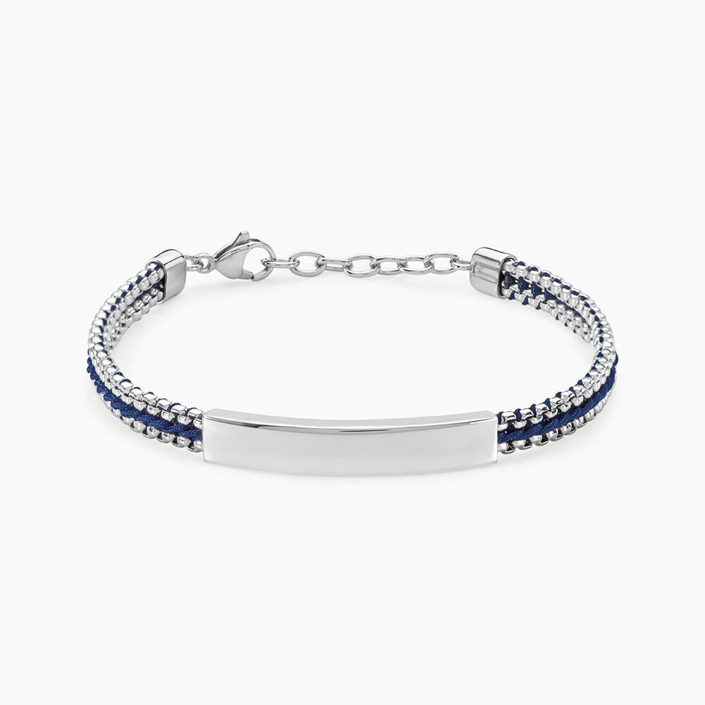 Bracelet Jourdan Joscelin Acier Argenté - Bijoux Homme | Marc Orian