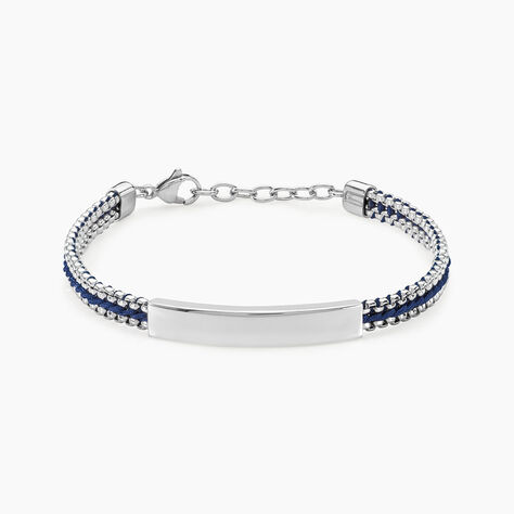 Bracelet Jourdan Joscelin Acier Argenté - Bijoux Homme | Marc Orian