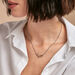 Collier Andrea Argent Blanc - Colliers Femme | Marc Orian