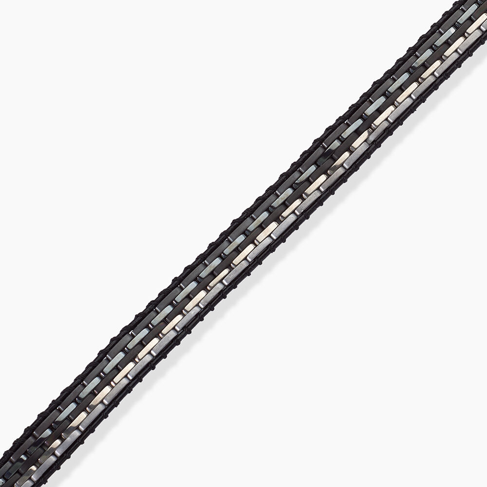 Bracelet Jourdan Orion Acier Noir - Bijoux Homme | Marc Orian