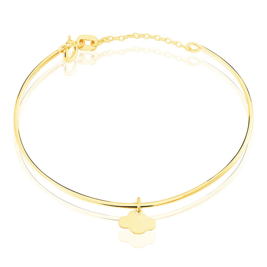 Bracelet Jonc Ida Nuage Or Jaune - Bracelets joncs Enfant | Marc Orian