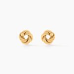 Boucles D'oreilles Puces Nils Or Jaune - Puces Femme | Marc Orian