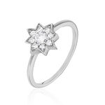 Bague Starla Argent Blanc Oxyde De Zirconium - Bijoux fantaisie Femme | Marc Orian