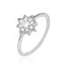 Bague Starla Argent Blanc Oxyde De Zirconium - Bagues avec pierre Femme | Marc Orian