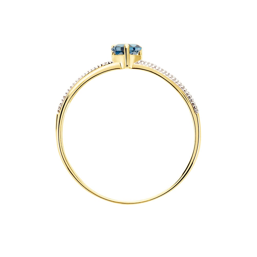 Bague Rory Or Jaune Topaze - Bagues pierres fines Femme | Marc Orian