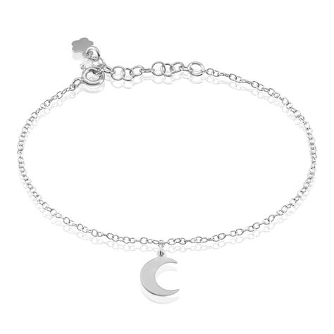 Bracelet Sonnie Argent Blanc - Bracelets chaînes Femme | Marc Orian