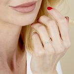 Bague Harem Or Jaune Oxyde - Solitaires Femme | Marc Orian