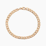 Bracelet Plaqu&eacute; Or Jaune Clement - Bracelets mailles Homme | Marc Orian